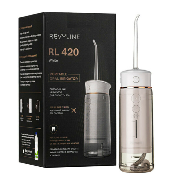 Портативный ирригатор Revyline RL 420, белый  - фото 0