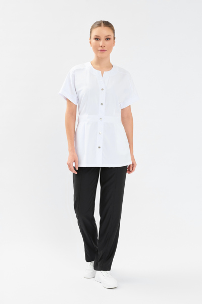 Рубашка женская Тезис TZ462, белый, 44 - фото 2