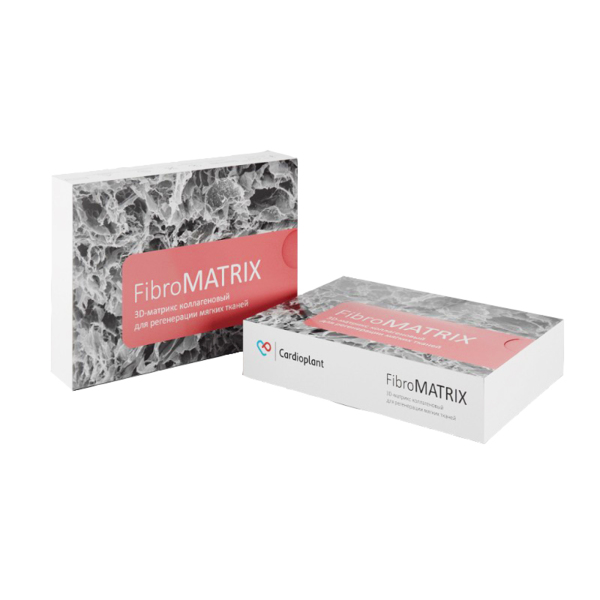 FibroMATRIX - коллагеновый 3D-матрикс, 20х15 мм - фото 0