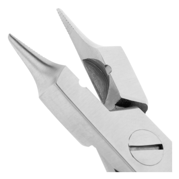 Щипцы ортодонтические, крампонные, изгиб 0,9 мм/резка 0,7 мм, 12 см - фото 2