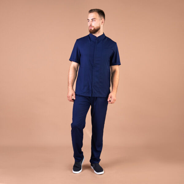 Брюки мужские Тезис TZ620, темно-синий, 52 - фото 0