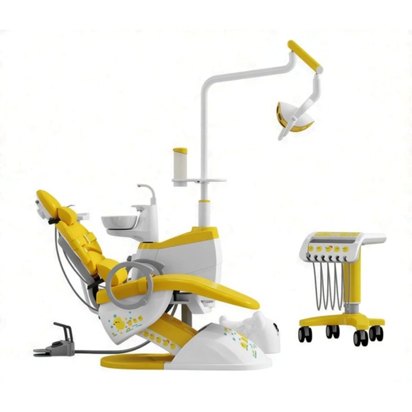 Стоматологическая установка Cingol X3, с подкатным блоком, детская - фото 1