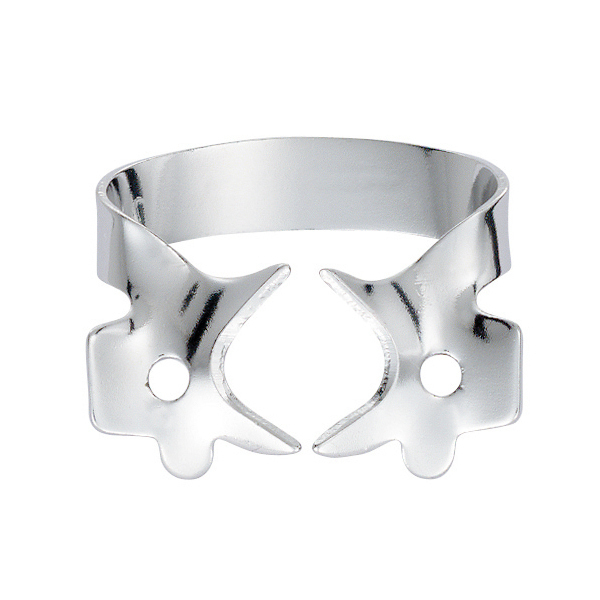 Кламмер для коффердама #8A - со скошенными браншами для мелких, частично прорезавшихся моляров - фото 0