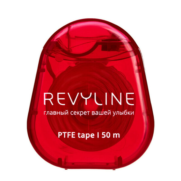 Зубная нить Revyline PTFE Special Color Edition Magenta, тефлон, красный, 50 м - фото 1