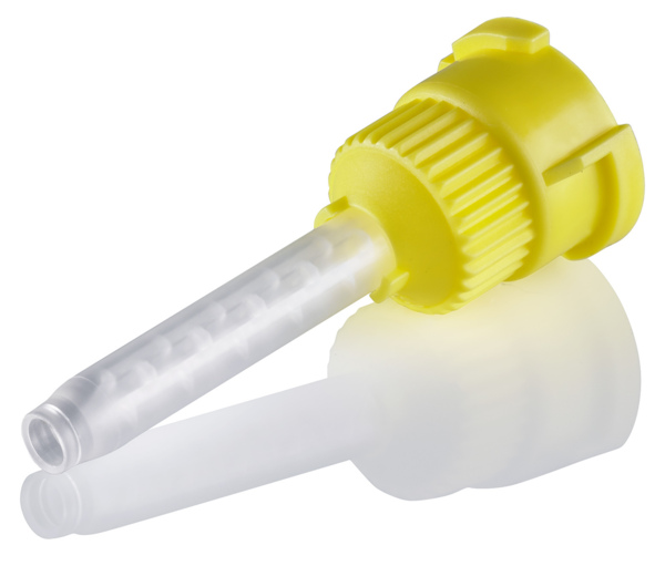 Канюли смесительные Kettenbach, для шприца, короткие, желтые, D=4.2 мм, 50 шт