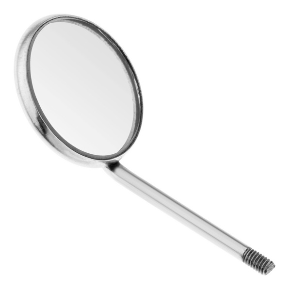 Зеркало стоматологическое HLW, увеличивающее, №4, 22 мм, 12 шт - фото 0