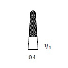 Микроиглодержатель, DUROGRIP, длина 180 мм, для нитей 4/0-6/0 - фото 1
