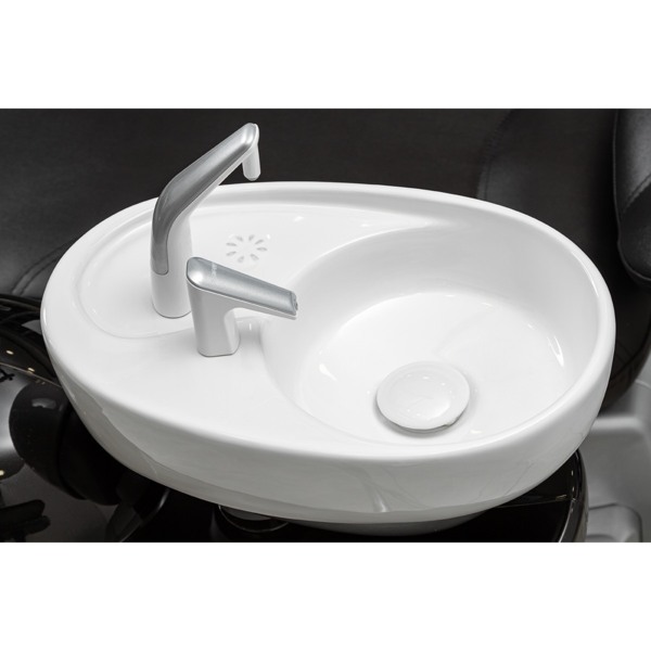 Стоматологическая установка SAFETY M2+, нижняя подача, с 24-диодным светильником - фото 15