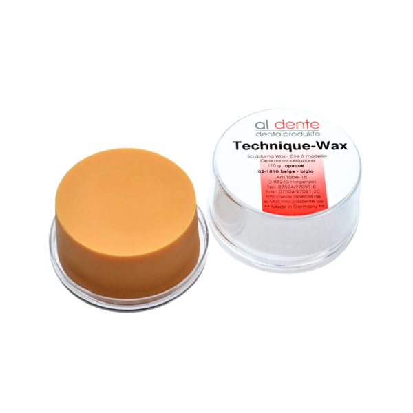 Воск для литья Technique-Wax, бежевый, непрозрачный, мягкий, 110 г - фото 0