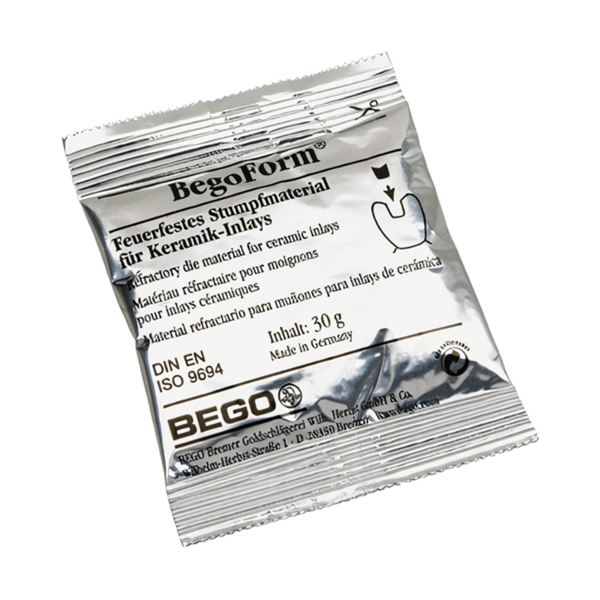 BegoForm - огнеупорный материал для изготовления вкладок, накладок и фасеток из керамики, 40х30 г - фото 0