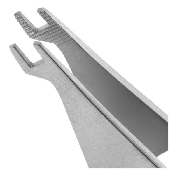 Пинцет ортодонтический HLW H-301C*, обратный, прямой, для брекетов, 130 мм - фото 2