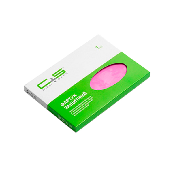 Фартук защитный, средний, сиреневый - фото 0