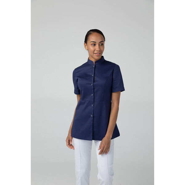 Туника женская Dr. Nice на кнопках, синий, 44 - фото 3