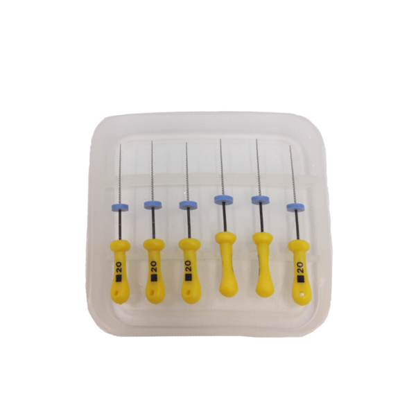 ERGOFLEX K Ni-Ti - ручные никель-титановые файлы, 25 мм, №20 - фото 1