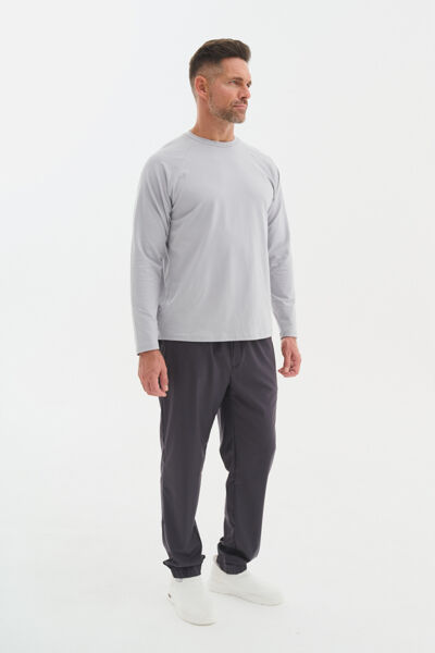 Джоггеры мужские Тезис TZ628, графит, 46 - фото 0