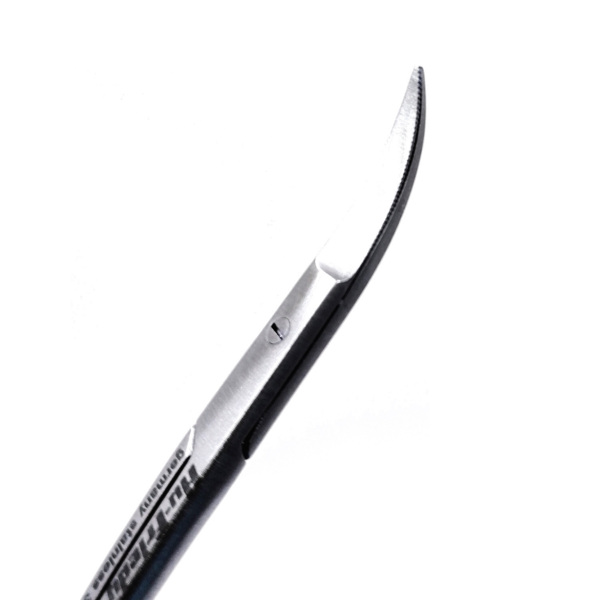 Ножницы LaGrange #14, Super-Cut, остроконечные, двойной изгиб, 1 зубчатое лезвие, 11,5 см - фото 2