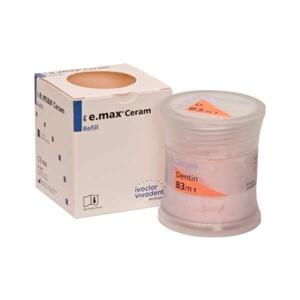 IPS e.max Ceram Dentin - дентин, цвет B3, 100 г - фото 0