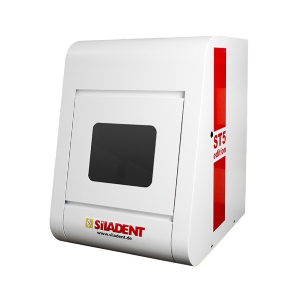 Стоматологический фрезерный станок Siladent SilaMill T5, для реставраций, 5 осей, сухая обработка дисков, усиленный шпиндель 500 Вт