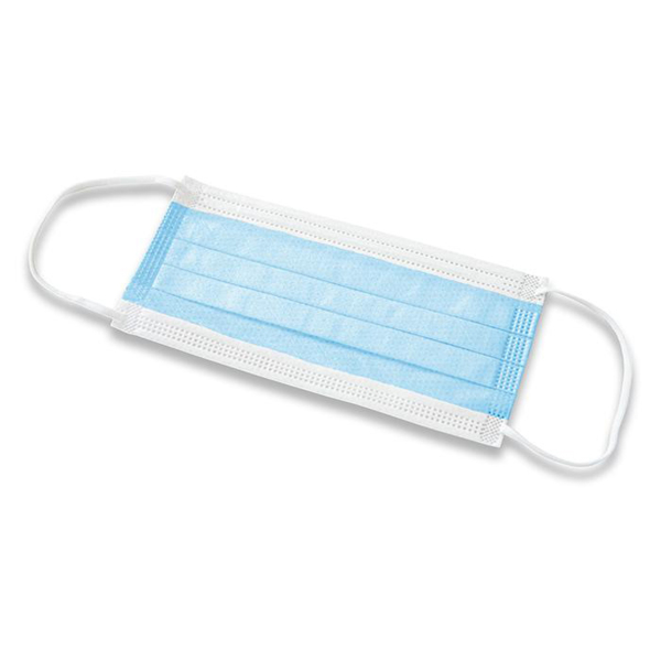 Safe+Mask Economy Mask - маски хиругические на резинках, синие, 50 шт - фото 1