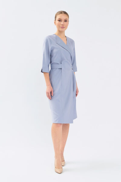 Халат-платье Тезис TZ150, серый, 48 - фото 2