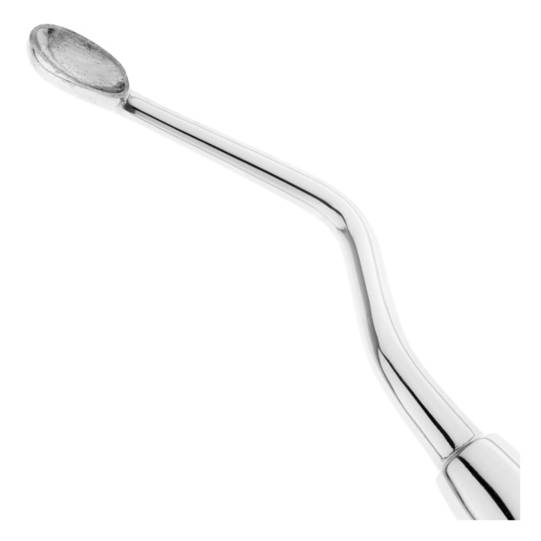 Ложка кюретажная Hemingway, овальная, 4,0 мм, угол терминального изгиба 90  - фото 1