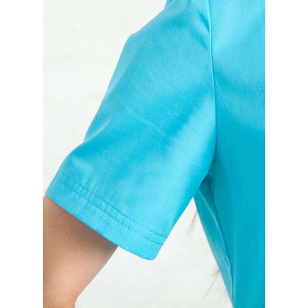 Туника женская, белый-голубой, 50 - фото 4