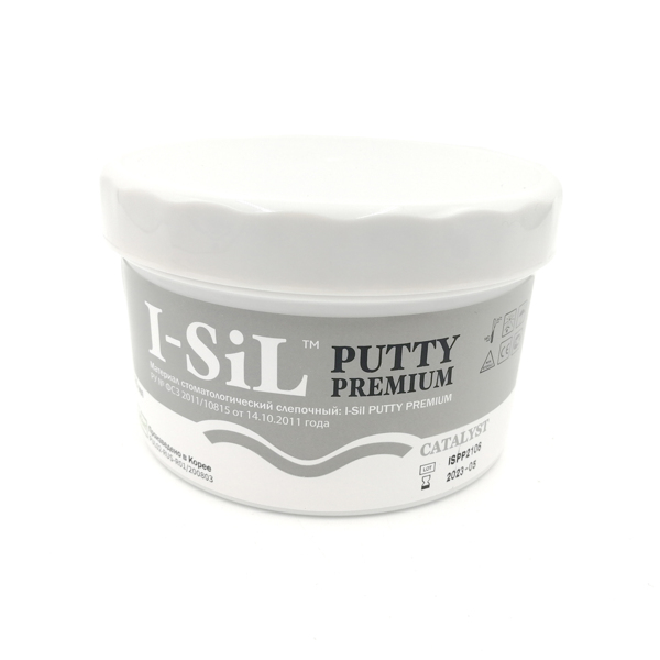 I-SiL Premium Putty - поливинилсилоксановая оттискная масса (А-силиконы), 2х290 г - фото 9