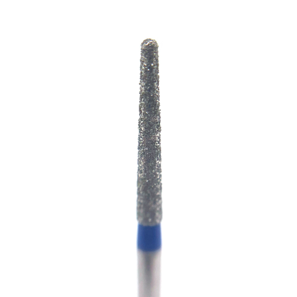 Бор алмазный Ecoline E 850 M, конус закругленный, турбинный наконечник, D=1.8 мм, синий, 1 шт - фото 0