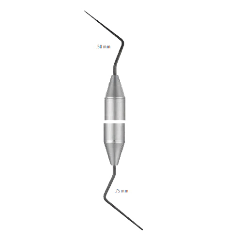 Штопфер #5/7, эндодонтический, 0,50-0,75 мм, ручка Black Line - фото 0