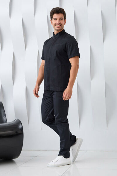 Туника мужская Dr. Nice, на молнии, черный, 50 - фото 3