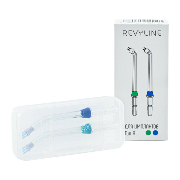 Насадка для ирригатора Revyline, тип А, для имплантов, для моделей RL 100/300/400/500/600/700/800/900, 2 шт - фото 2