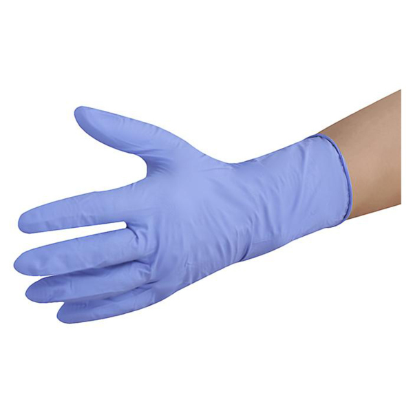 Перчатки нитриловые, голубые, размер XL, 100 шт - фото 3