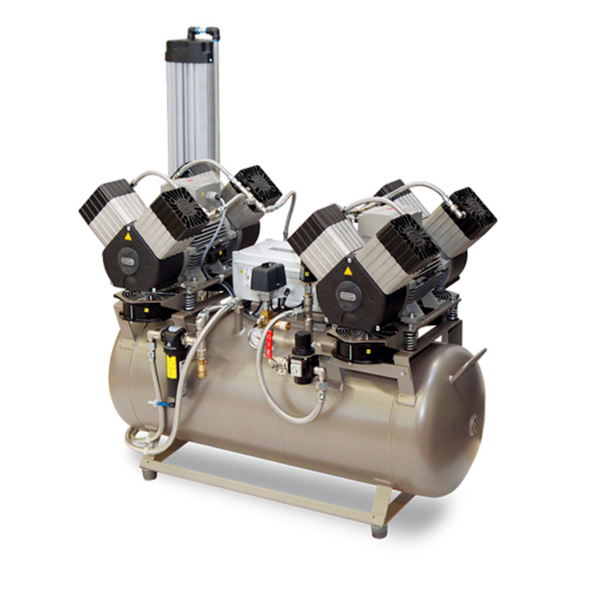 DK50 2х4VR/110S/M - дентальный компрессор для 6-8 стоматологических установок - фото 1