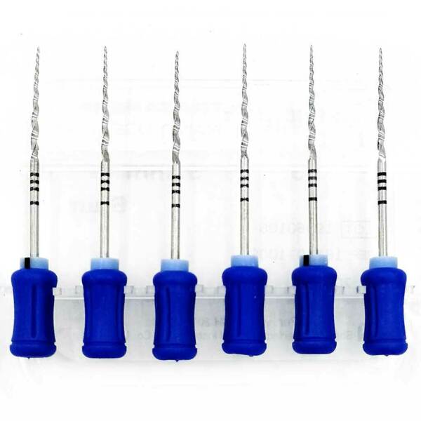 Файлы ручные Eurofile Ultratapers, для обработки корневого канала, 31 мм, №F3, никель-титан, 6 шт - фото 1