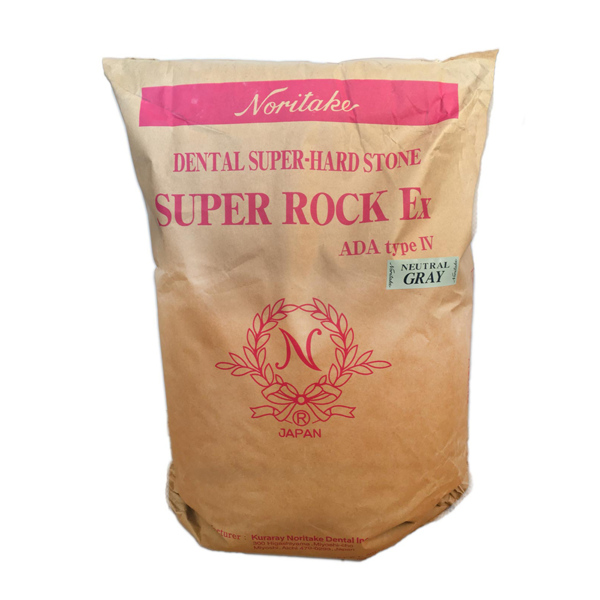 Super Rock EX - сверхтвердый гипс, нейтральный серый, 22.7 кг - фото 1
