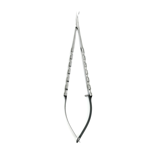 Ножницы Castroviejo, микрохирургические, анатомические, 18 см - фото 1