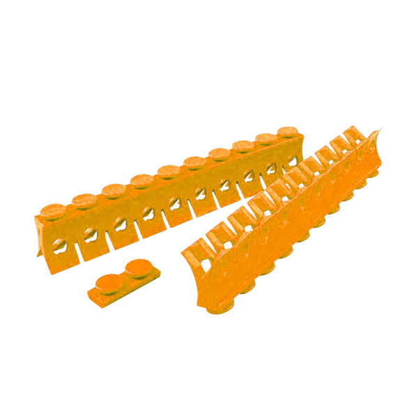 Силиконовая вставка для кассет IMS Infinity, на 8 инструментов, верхняя, оранжевая - фото 0