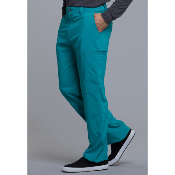 Брюки медицинские мужские Cherokee CK200A, бирюзовый, S - фото 0