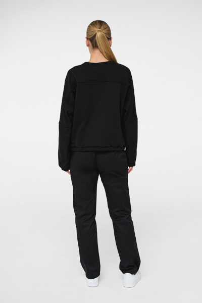 Свитшот женский Тезис TZ113, tangle, черный, 44-46 - фото 1