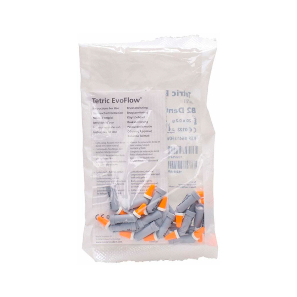 Tetric EvoFlow Refill Dentin - текучий композитный материал, цвет B2, 20x0.2 г - фото 1