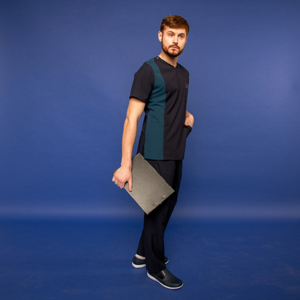 Туника мужская 260 Wisconsin, R148-176 синий/сине-зеленый, XXL - фото 0