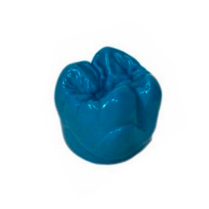 Моделировочный воск для моляров, синий, прозрачный, 40 г - фото 1