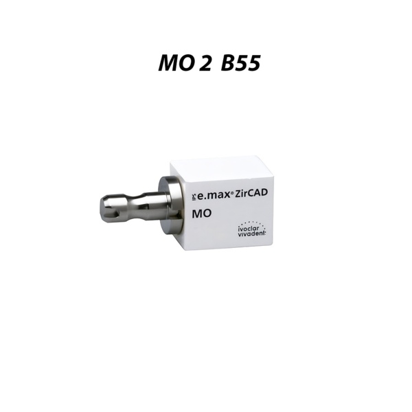 IPS e.max ZirCAD inLab - блоки из оксида циркония, цвет MO 2 B55, 1 шт - фото 0