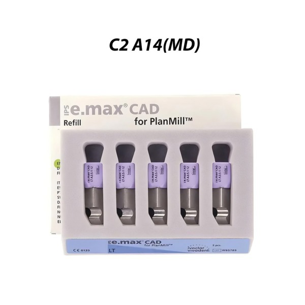 IPS e.max CAD PlanMill LT - блоки из дисиликата лития, цвет C2, A14 (MD), 5 шт - фото 0