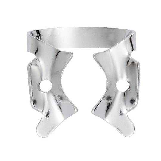 Кламмер для коффердама #14A - со скошенными браншами для крупных, частично прорезавшихся моляров - фото 0