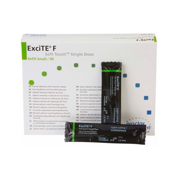 ExciTE F Single Dose Refill 50 - однокомпонентный адгезив, шприц 0.1 г х 50 шт - фото 1