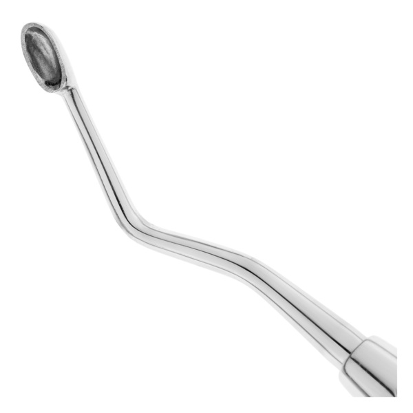 Ложка кюретажная Hemingway, овальная, 3,0 мм, угол терминального изгиба >90  - фото 2