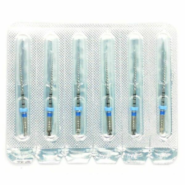 Файлы машинные Eurofile DK-Files, для препарирования каналов, 31 мм, №30/.04, никель-титан, 6 шт - фото 1