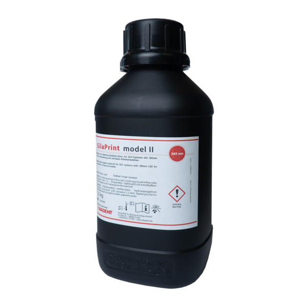 Акриловый полимер Siladent SilaPrint model II, для 3D-печати прецизионных дентальных моделей, бежевый, 1 кг