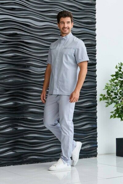 Туника мужская Dr. Nice, на молнии, серый, 56 - фото 2